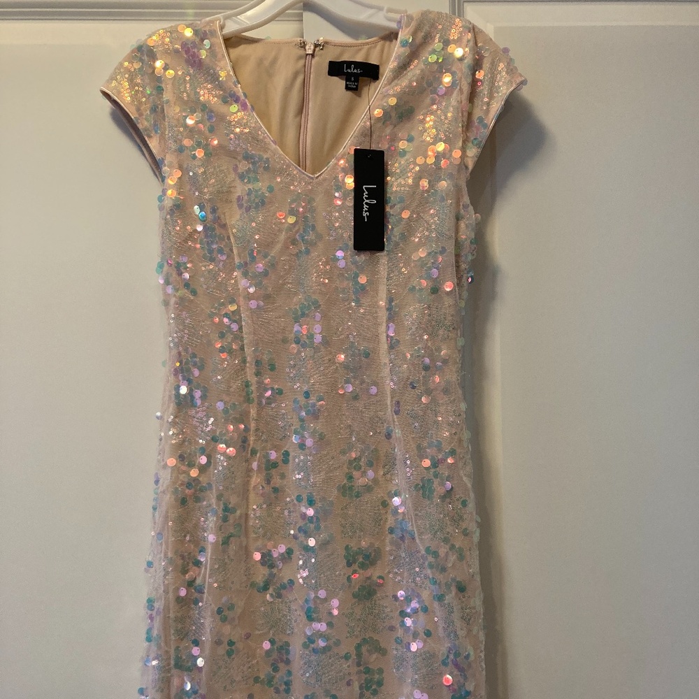 Lulu’s mini dress S sparkly